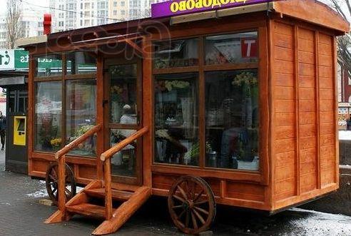 Изготавливаем киоск - карета любой сложности